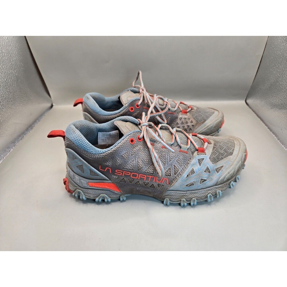 la sportiva bushido II Trail Shoes Men's 7 Grey Running Hiking Outdoor Sneakers